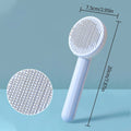 Pet Hair Comb Self Cleaning Slicker Brush for Cats Dogs Pet Grooming Brush for Cats Cat Fur Brush Grooming Tools Cat Supplies