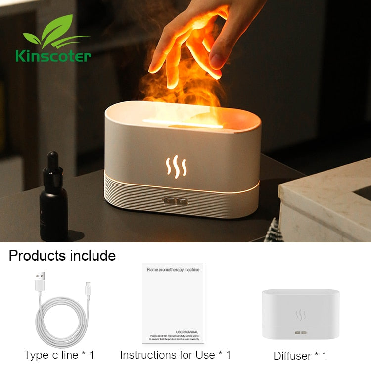 Difusor e Umidificador para Aromaterapia com Led - Original