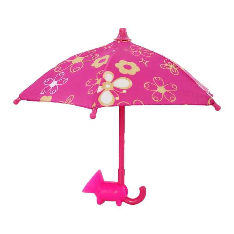 Suporte Universal para Celular Mini Guarda-Chuva com Ventosa