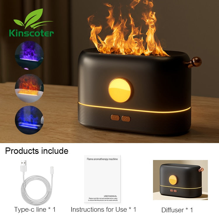Difusor e Umidificador para Aromaterapia com Led - Original