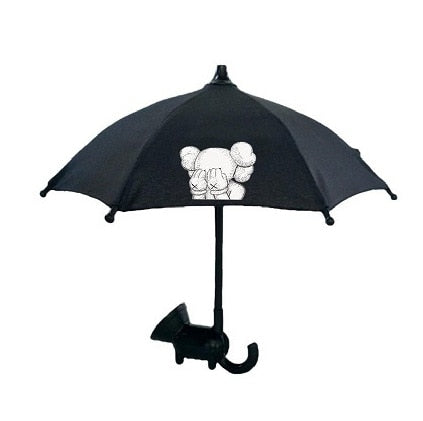 Suporte Universal para Celular Mini Guarda-Chuva com Ventosa