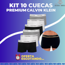 PROMOÇÃO DE NATAL - Kit 10 Cuecas Calvin Klein + Brinde