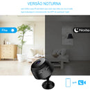 Mini Câmera WiFi A9 HD 1080p Magnética com Visão Noturna