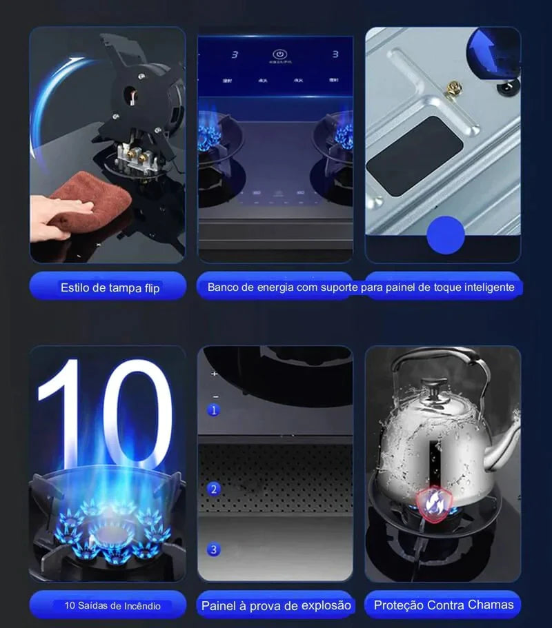 Cooktop Portátil - Ultra Técnologia 2023 (ÚLTIMO DIA DE PROMOÇÃO)