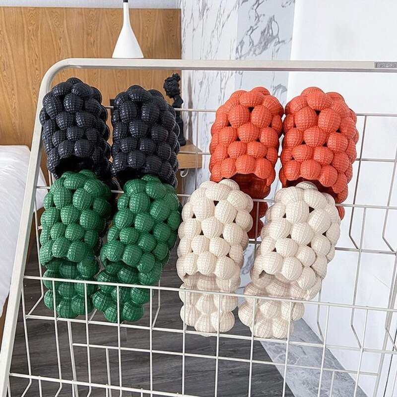 NUVEM CONFORT™ - Chinelo Ortopédico de Bolhas Super Confortável