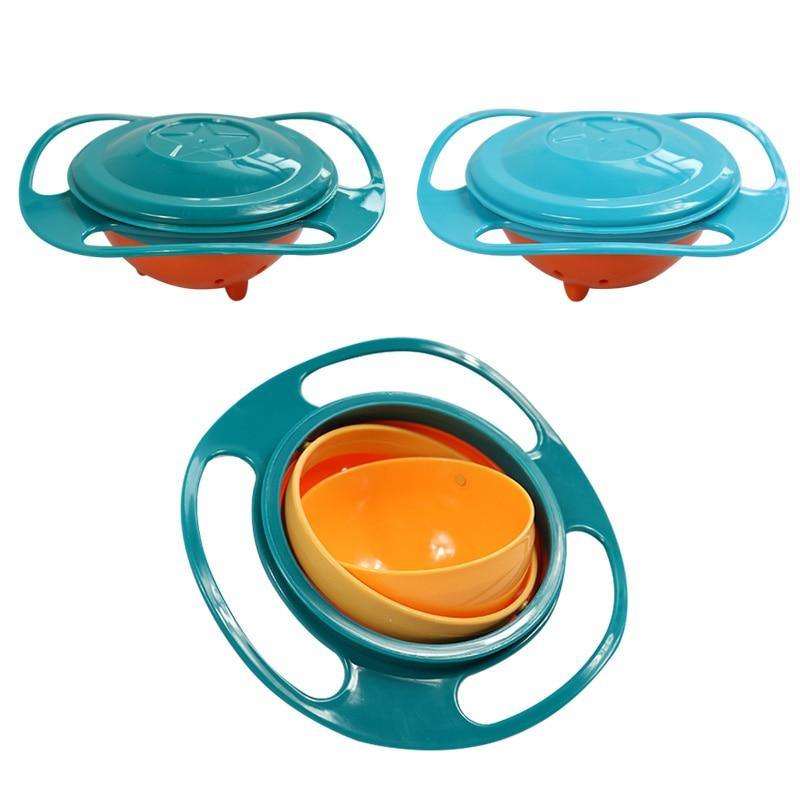 Tigela Giroscópica Para Bebês - BabyFood 360